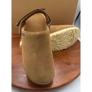 UGG Goldenstar Clog Chestnut Suede Womens Size 8 Classic Slip On Comfort 1138252